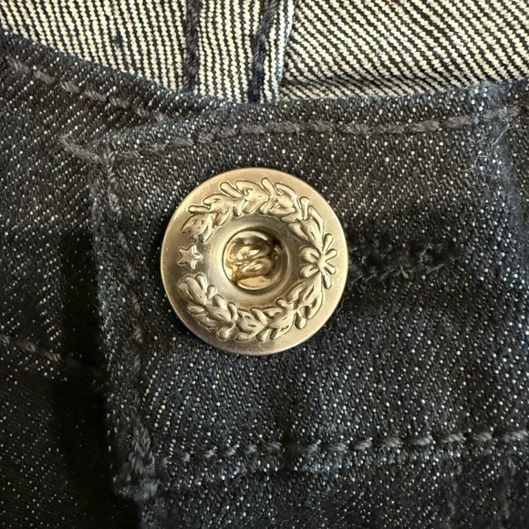 Le Chateau Jeans Dark Blue Denim Boot Cut Jeans - Picture 7 of 14